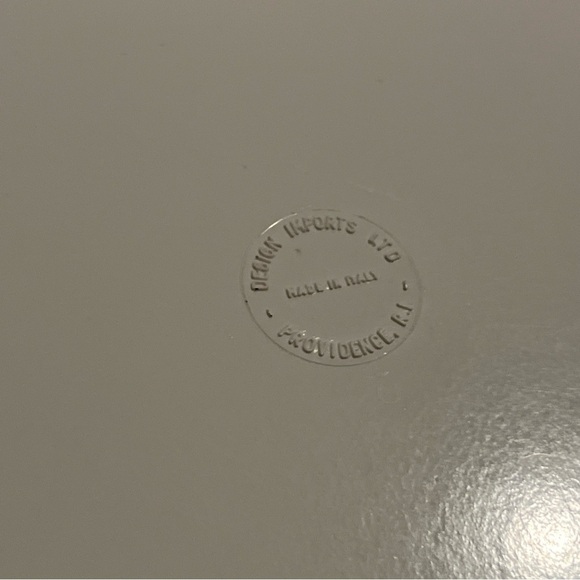 Smeraldo Strawberry Fruit Serving Tray & Plate Melamine Design Imports Italy - Picture 12 of 16